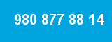 980 877 88 14 980 877 88 14